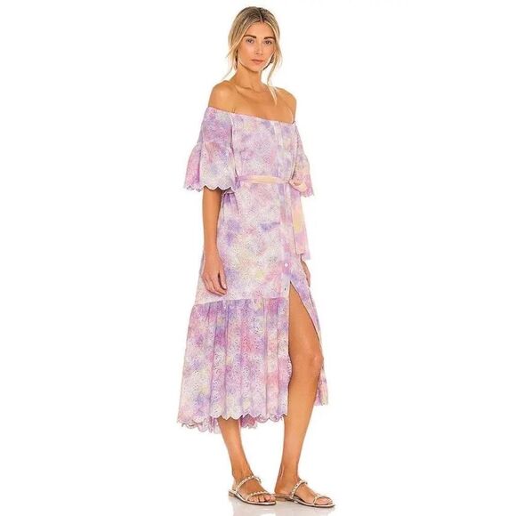 SUNDRESS Sandra Dress EYELET TIE AND DYE - Picture 3 of 12